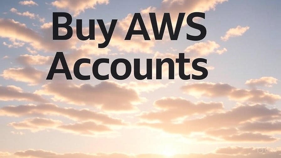 Buy Aws Accounts