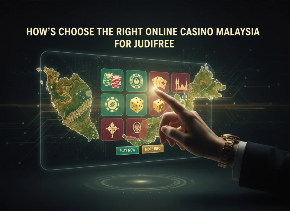 How to Choose the Right Online Casino Malaysia for Judifree