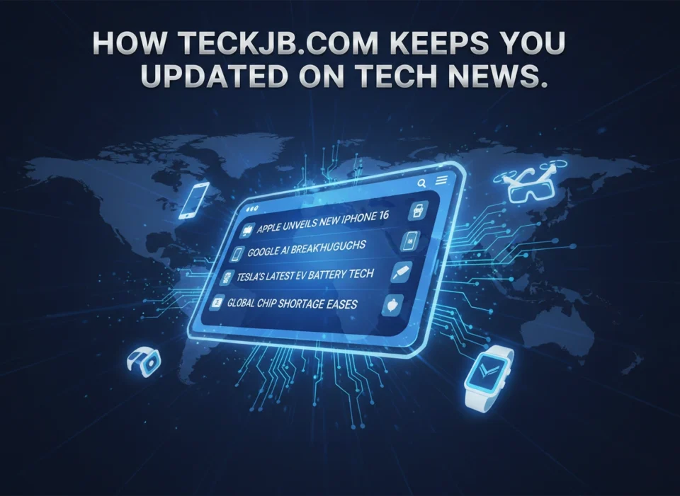 How Teckjb.com Keeps You Updated on Tech News