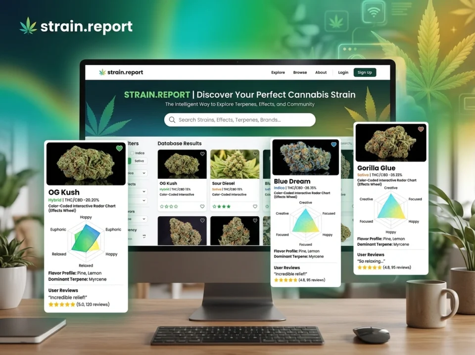 Why strain.report Is Changing the Way Americans Browse Strains
