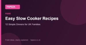 Easy Slow Cooker Recipes — 12 Simple Dinners for UK Families